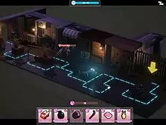 cute honey bunny girl hentai game pornplay ep 4 cuckolding threesome in the back alley