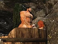 Handsome Cam Heyward Gets Steamy Blowjob at Spa