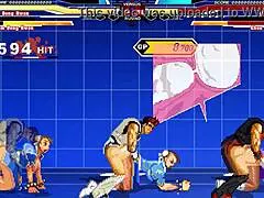 Chun-li in 6p anime sex with cartoon cumshot hentai action.