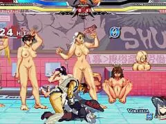 Dongwan Vs Warugiria Paid Character Battle in Anime Style