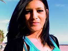 How is lana fever paying for her french holiday? With her tight pussy!