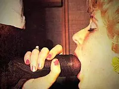 i saw this vintage interracial threesome and it was so hot, but i messed up the details