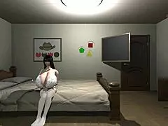 i escape the room by riding and blowing the sex doll.