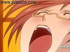 Hentai brutaler Typ dominiert Mitschülerinnen in uncensiertem Anal