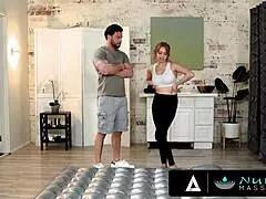 Intriguing Nuru Massage With Stacked Redhead Masseuse And Seth Gamble