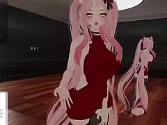 Catgirl Vibed And Fucked! Simps Tease Her Till She Cums In Spicy 3D