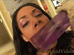 long bbc fucks big oiled ass of slutty milf