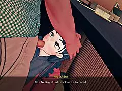 my sister gives a blowjob under the counter at work in public