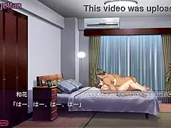 Nodoka cheats in hentai anime