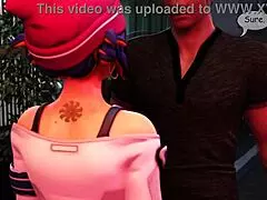 Kiriko From Overwatch Offers Blowjob To Random Guy.