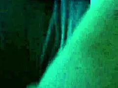 teen slut rides big white cock under romantic lights