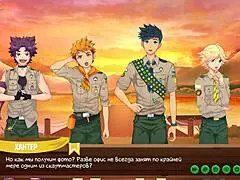 game friends camp ep 22 with russian voice acting is wild