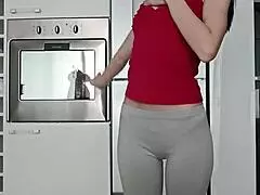 Short Training Routine With Sexy Ass And Tits