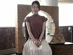 First-Time Wife Miku Takei Sucks and Strokes for Creamy Japanese Finish