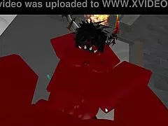 Demon pounds hot rich femboy with deep creampie