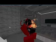 Demon pounds hot rich femboy with deep creampie