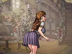 She tries to jerk me off - innocent witches gameplay part 5