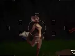 Sapphire Safari Futanari Girls Photoshoot On Desert Island