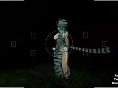 Sapphire Safari Futanari Girls Photoshoot On Desert Island