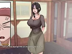 The alpha male game continued with the milf housemaid, exploring her big tits and hairy pussy in part 2.