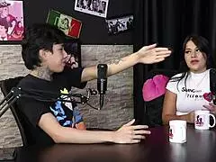 Brazilian teen discusses open relationship and swingers with DJ Rafa Loira