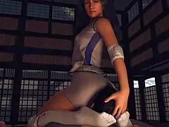 Hey, wanna see femdom face sitting in yoga class today?