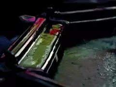 what's the intriguing tale of black on black encounters in vintage retro settings?