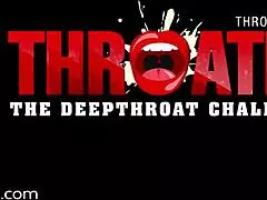 throated latina luna knows how 2 milk ur cock & balls