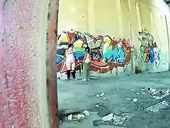 nothing beats banging hard against a street wall with my curvy babe in public