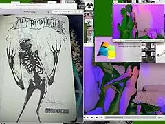 Twink Gets Bareback Fucked Hard On Webcam Desk By Amateur Gay Stud!