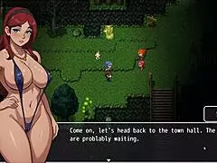 Lost Lagoon Harem Hentai Game Ep 2 Cute Girl With Huge Tits Fell In The Bathtub And Exposed Her Wet Pussy