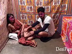 Mature indian girl has hot sex with man!