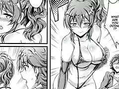 In this anime, a latina kitten loves getting her big ass pounded