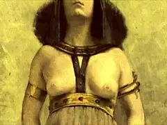 Vintage drawings of retro anime hentai in antique comic style!