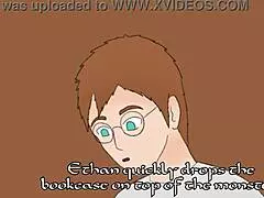 In the library, tomni's hentai romance unfolds with big tits and bookworm vibes.