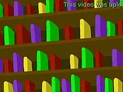 In the library, tomni's hentai romance unfolds with big tits and bookworm vibes.