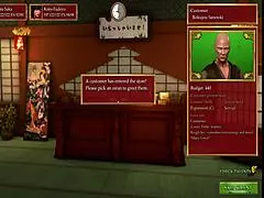 Hentai gameplay with big tits and monster cock