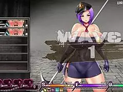 karryn starting prison level 1, on her way to becoming a total zorra in hentai