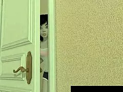 Alle romkameratene elsker 1 og 2 - futanari 3D hentai teikneserie