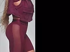 Tribute to Beyonce in Ivy Park with Jerking Off