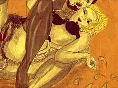 Vintage Erotic Illustration Art