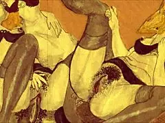 Vintage Erotic Illustration Art