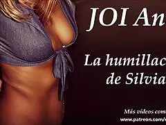 Silvia prepares my anal humiliation party