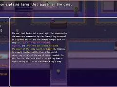 Mirage's defection reveals big tits in hentai game