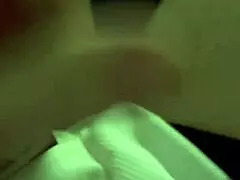 Slimyslimy1 Sneaks Jerk Under Short Shorts