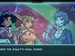 akaburs star channel 34 part 59 with princess big tits monster anime fantasy sexy game tits boobs