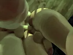 Who Knew Futanari Anal Sex Would Happen in the Village Ranch?!