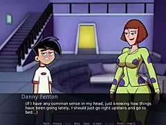 Danny Phantom explores Amity Park in part 24 with Maddie engaging in intense riding and cowgirl action