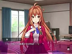 Bukkake Hentai Game with Lingerie