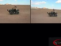 seeing her bent over on that motorbike in the desert makes me so horny, let's fuck